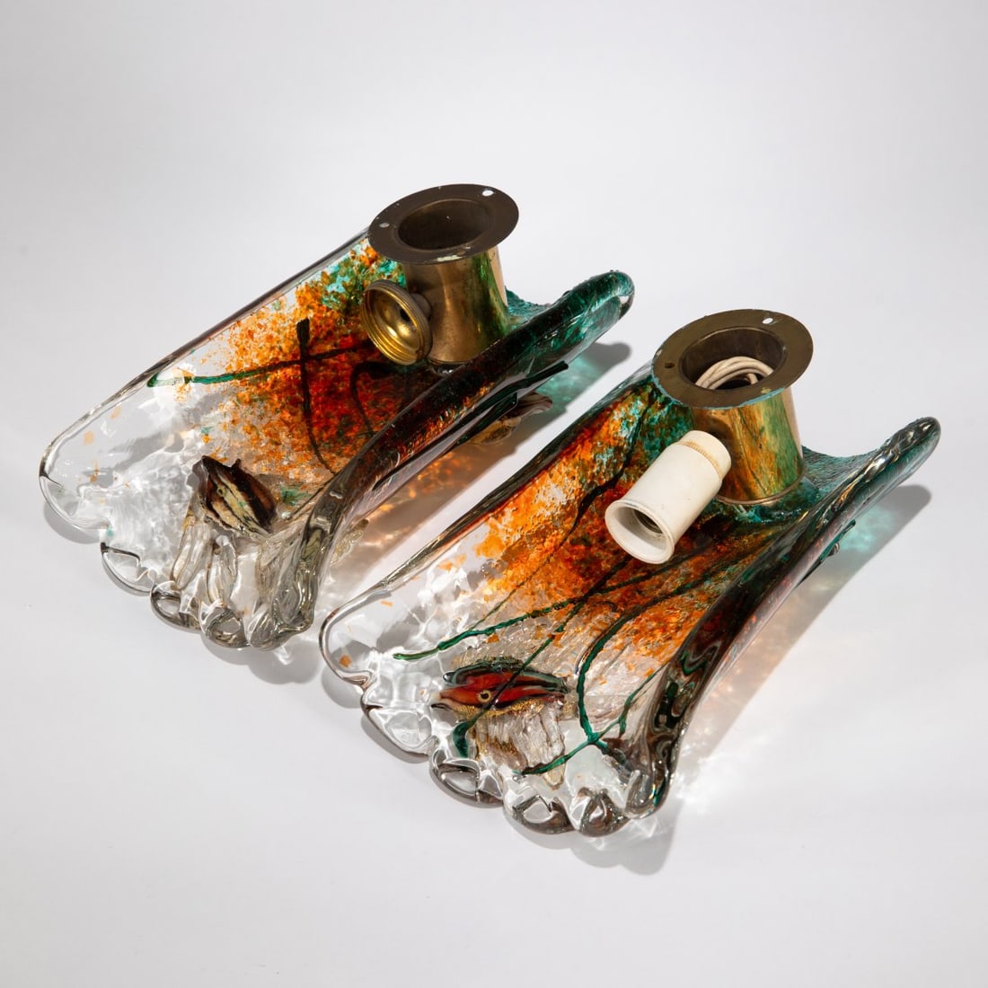 Cenedese, Two wall sconces, c. 1960 - 5