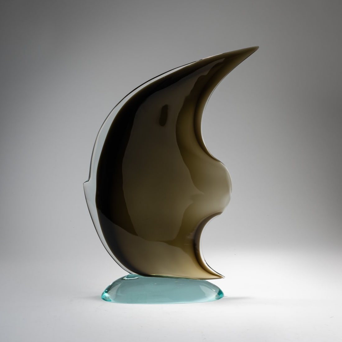 Mario Pinzoni, 'Sommerso Grigio Aquamarina' fish, c. 1964 (1 of 3)