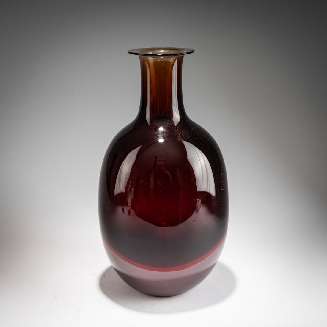 Flavio Poli, 'Sommerso' vase, c. 1968 (1 of 2)