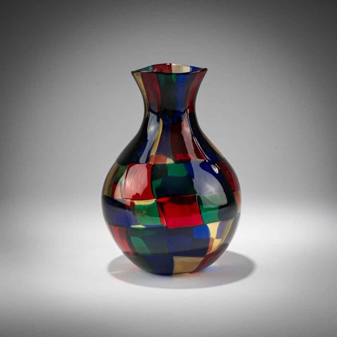 Fulvio Bianconi (1915, Padua – 1996, Milan), 'Pezzato' vase, c. 1951 (1 of 4)