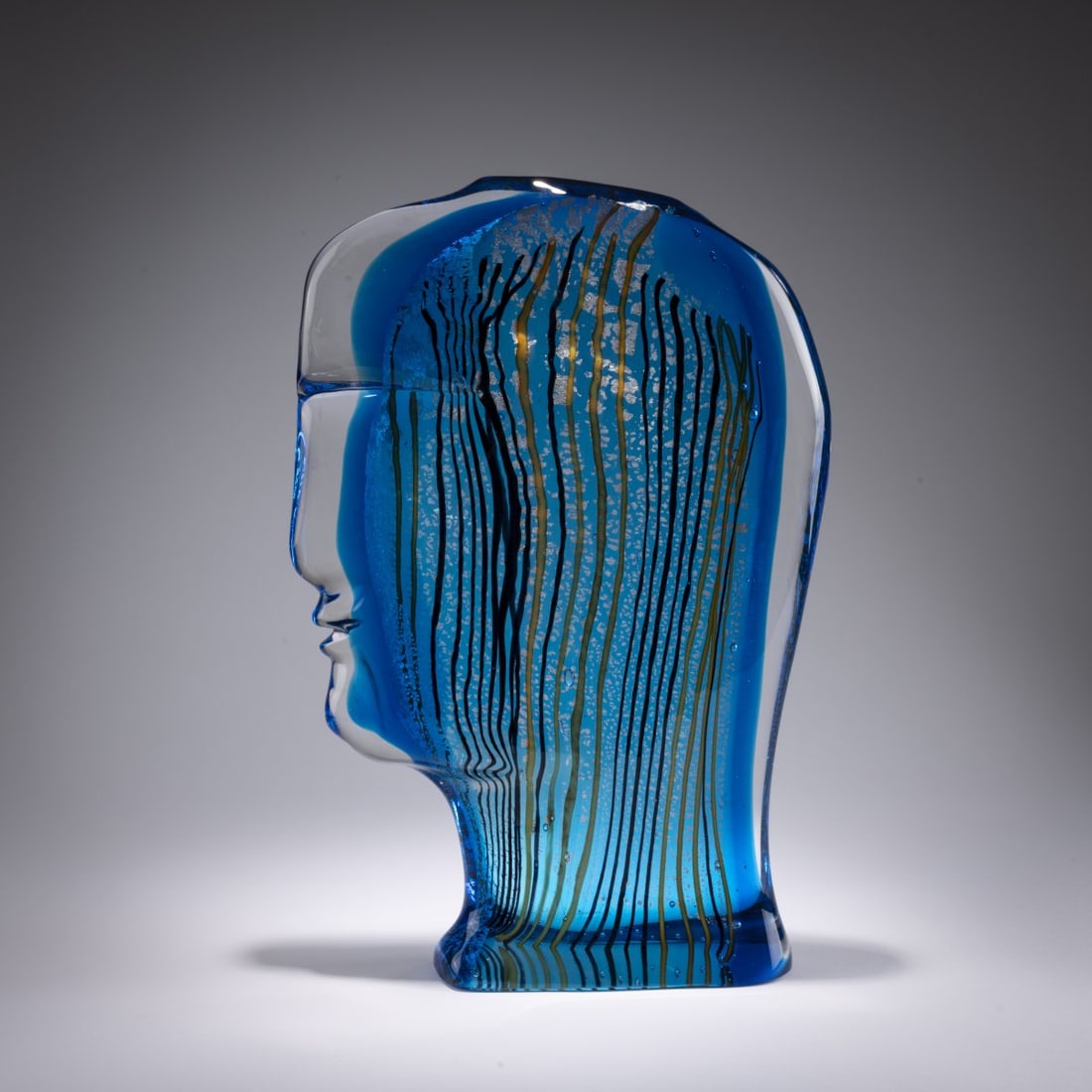 Luigi Benzoni , Glass sculpture 'Profilo', 2008 (1 of 5)