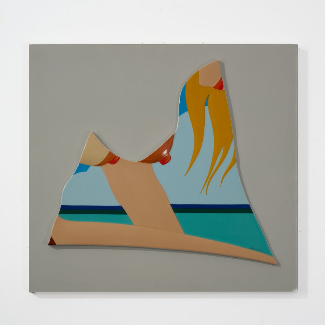 Tom Wesselmann (1931 Cincinnati - 2004 ibid), Annual object Rosenthal 'Seascape', 1984 (1 of 3)