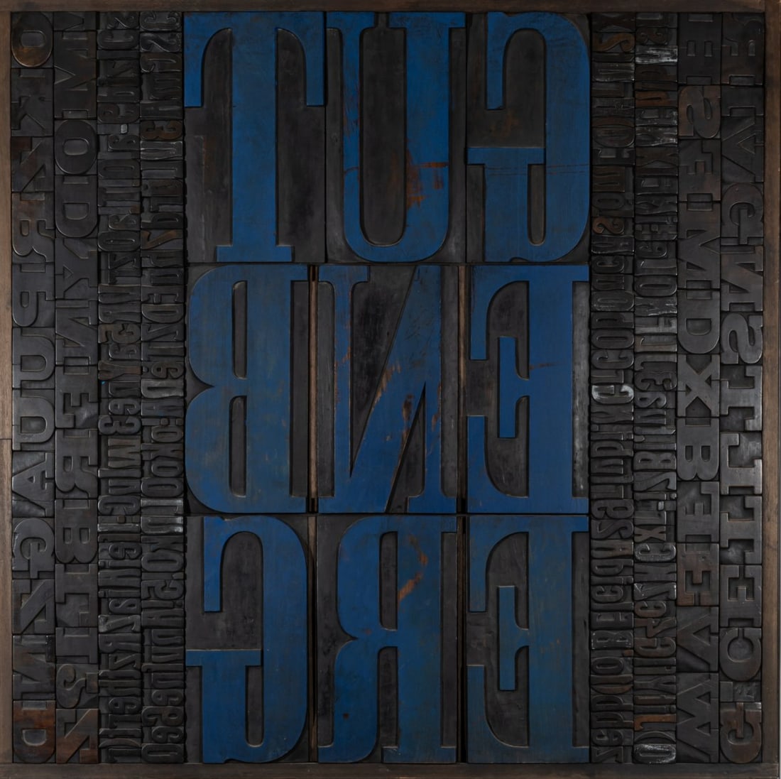 Giorgio Milani (1946 Piacenza - lives and works ibid), 'Hommage an Gutenberg', 2000 (1 of 1)