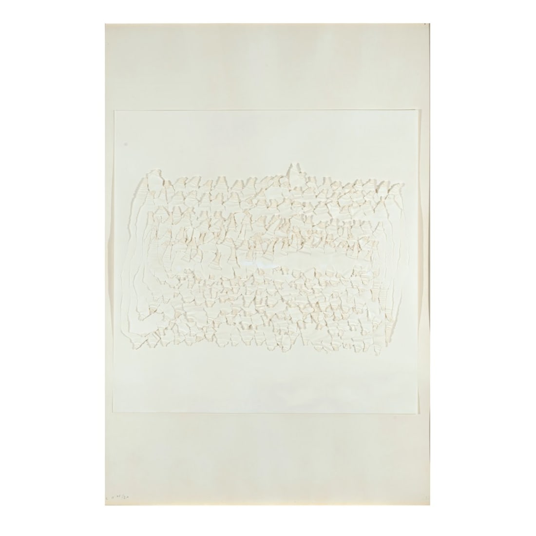 Oskar Holweck (1924 St. Ingbert - 2007 ibid), Collage/Decollage '2 IX 77/2', 1977 (1 of 3)