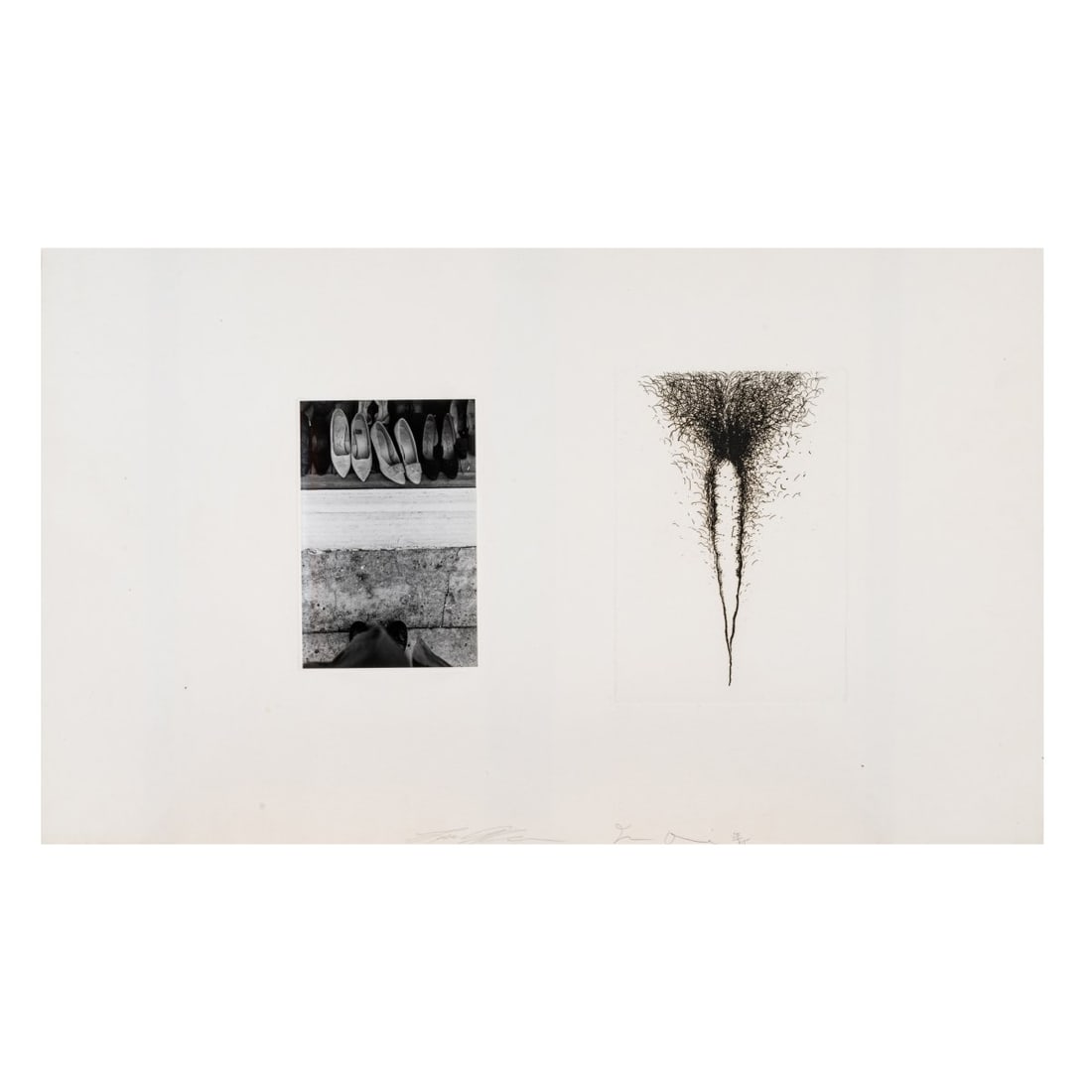 Jim Dine; Lee Friedlander, 'Photographs and Etchings V', 1969 (1 of 3)