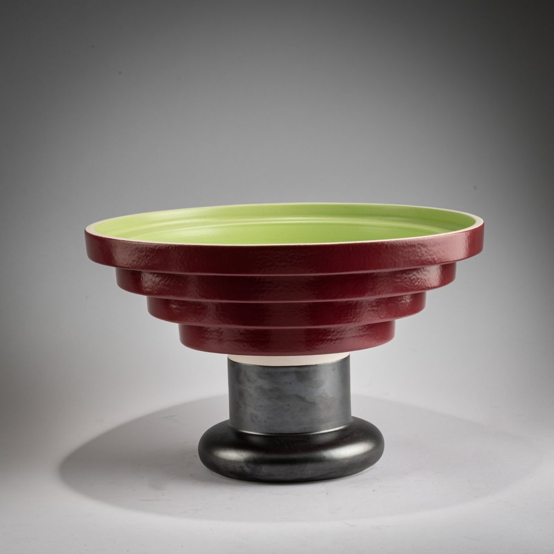 Ettore Sottsass, Footed bowl 'Alzata a scalino' - 540', 1956 (design) (1 of 5)