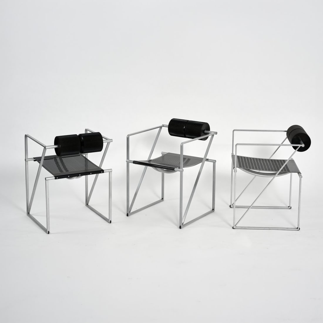 Mario Botta, Three 'Seconda' armchairs, 1982 (design) - 2