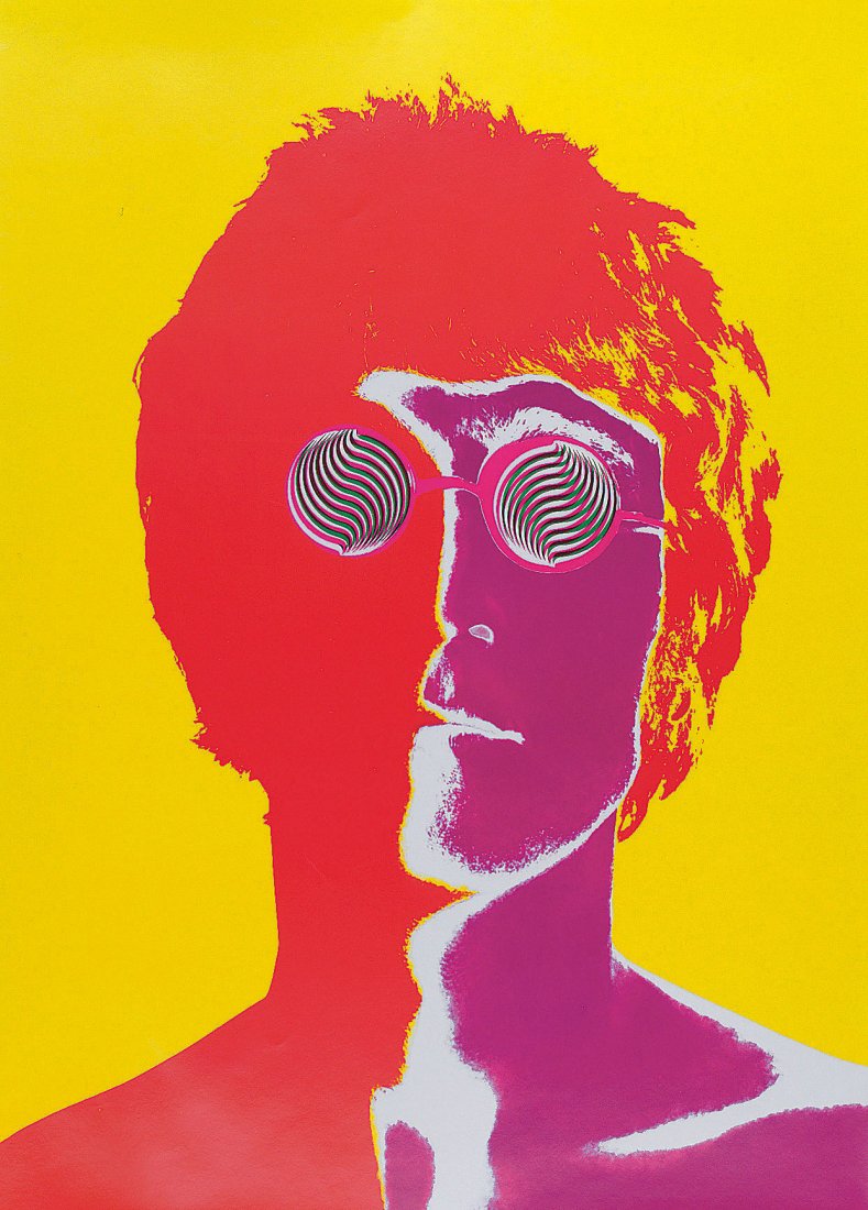 Five Beatles posters: Richard Avedon. Five 'Beatles' posters, 1967. 68.9 x 47.5 cm - 101.3 x 36.7 cm. Printed by Waterlow & Sons Ltd. Offset on paper. Marked: K™nstler fotographiert von Richard Avedon f™r Stern, Copyri