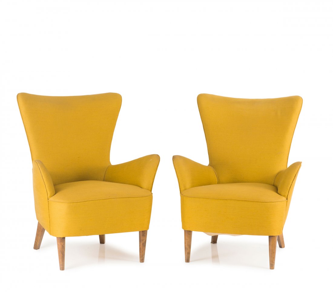 Two easy chairs, 1950s (1 of 4)