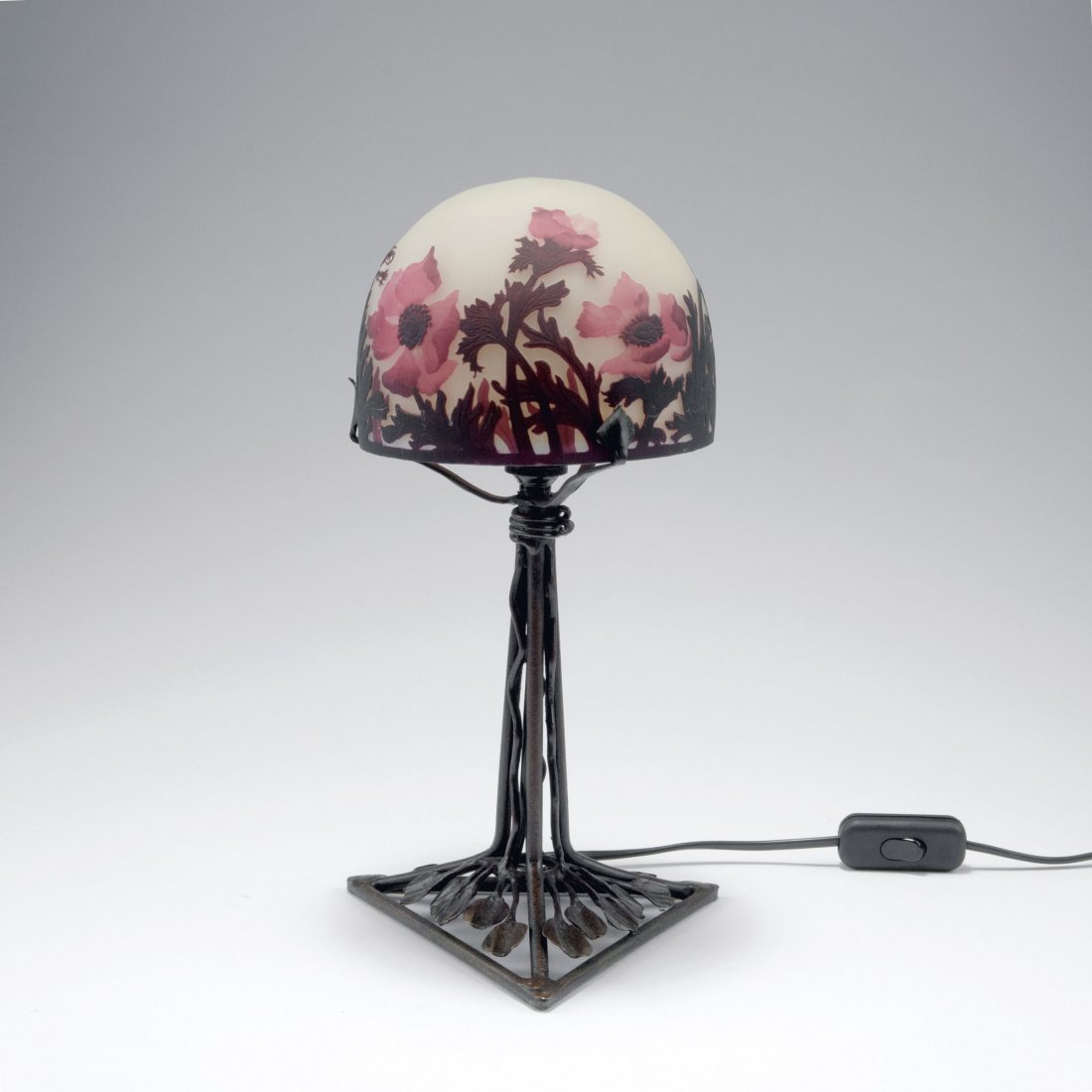 'Anemones' table light, c1925 (1 of 3)