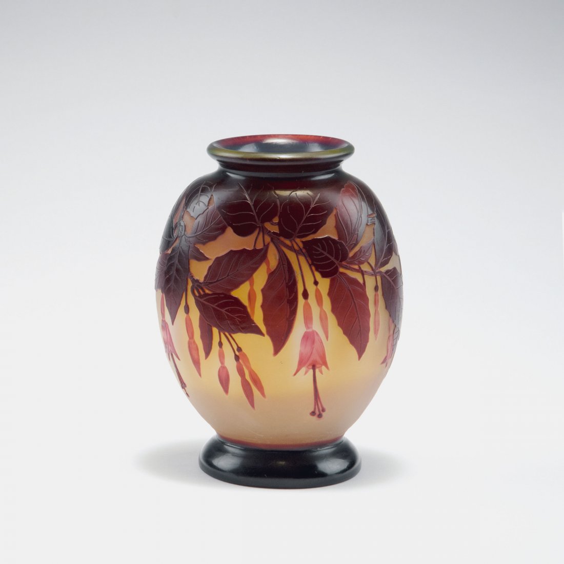 'Fuchsias' vase, 1920s (1 of 3)