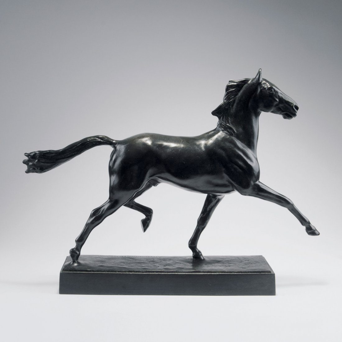 Trotting horse, c1908 (1 of 2)