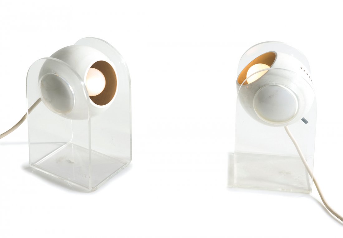 Two '540P' table lights / sconces, 1968 (1 of 3)