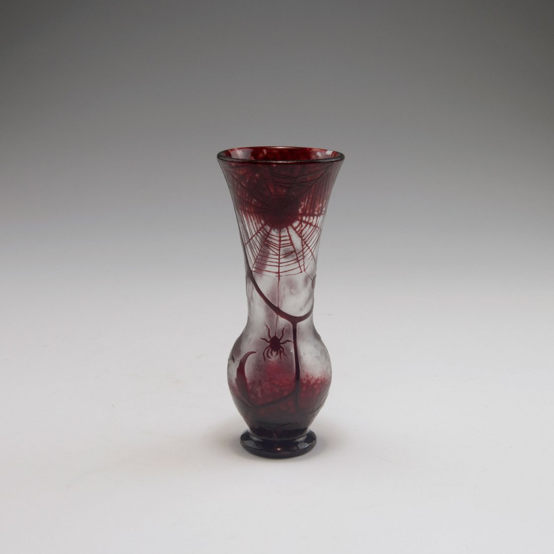 'Vigne vierge et araignee' Martele vase, 1896-99 (1 of 2)