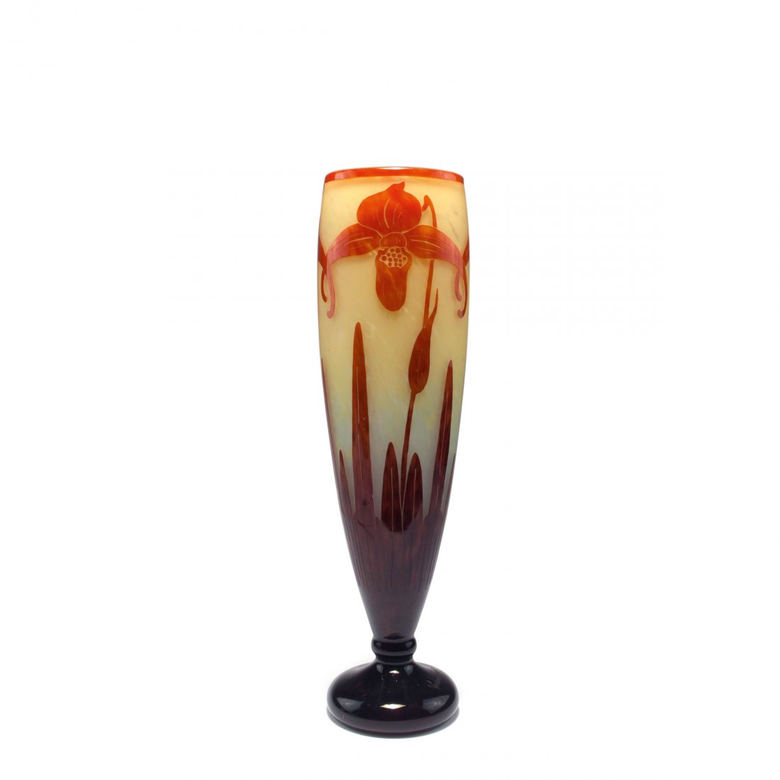 Tall 'Orchidees' vase, 1924-27 (1 of 4)