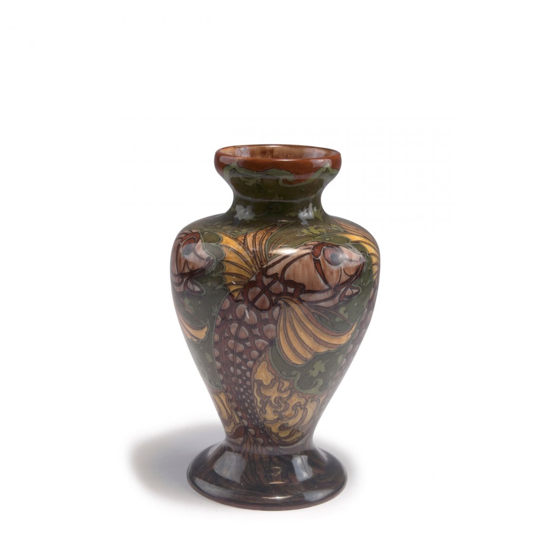 'Carp' vase, c1895 (1 of 4)