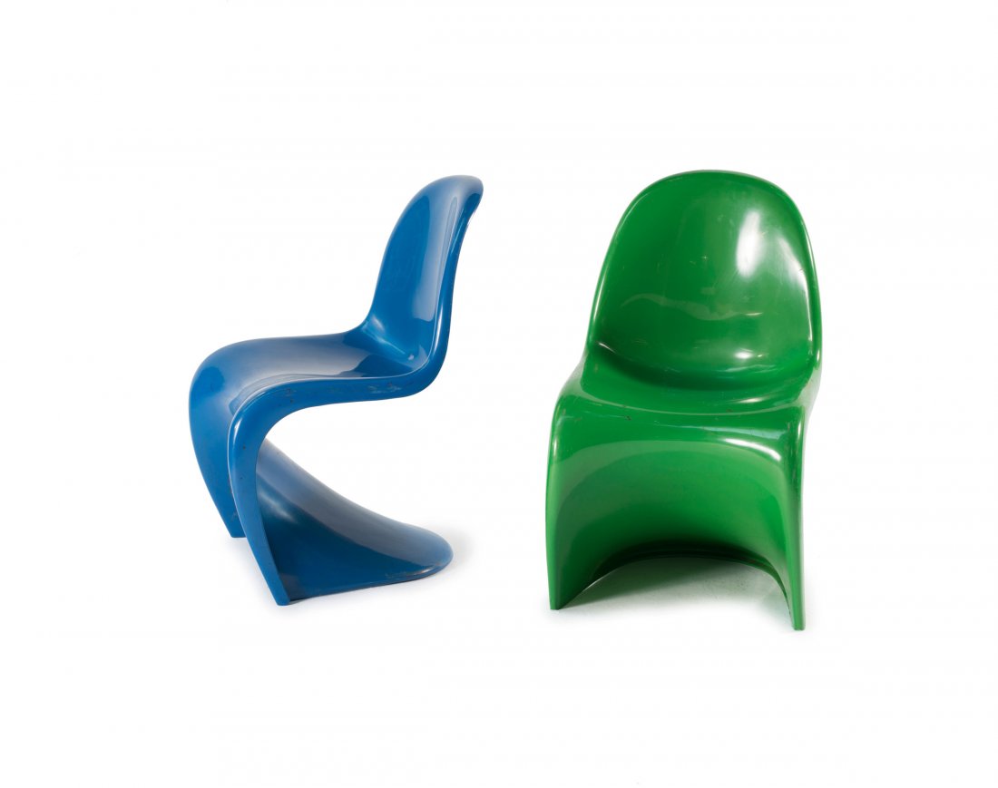 Two 'Panton' chairs, 1962/67 (1 of 4)