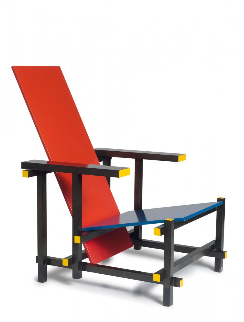 'Red and blue' chair, 1918 (1 of 10)