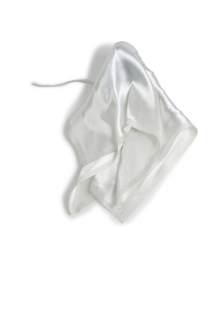 'Delight' pendant light, 1980: Frans van Nieuwenborg; Martijn Wegmann. 'Delight' wall light, 1980. Made by Design M Ingo Maurer, Munich. Glass mesh, black plastic. Marked: A PRODUCT OF DESIGN M INGO MAURER MUNICH MADE IN WEST GERMA