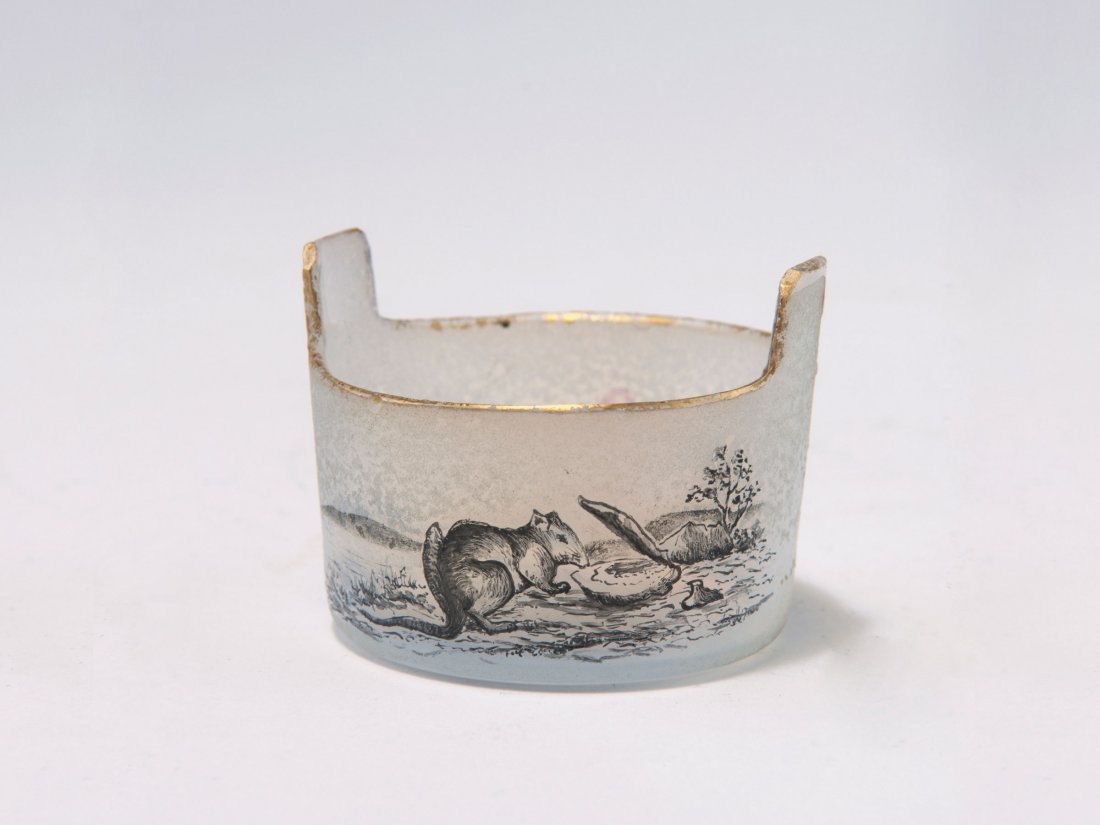 'Le Rat et l'huître' salt cellar, 1898 (1 of 3)
