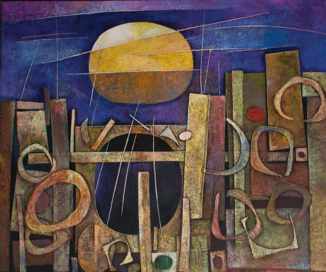 Untitled (Abstract Composition), 1972. (1 of 1)