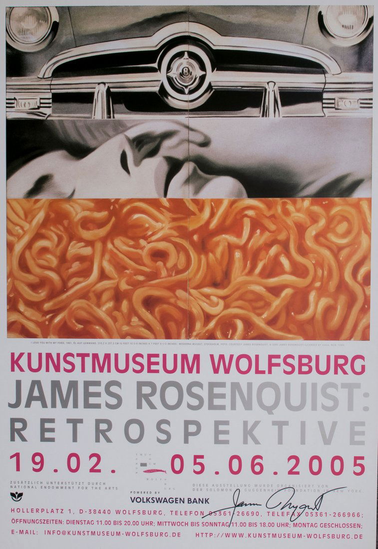 'James Rosenquist Retrospektive - Kunstmuseum (1 of 2)