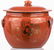 Two Chinese orange ground polychrome and gilt decorated - 4