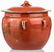 Two Chinese orange ground polychrome and gilt decorated - 5