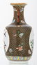 A Chinese famille rose floral decorated vase, the - 2