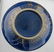 A Chinese blue ground and gilt decorated bottle vase, - 10