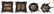 A pair of Chinese rectangular exotic hardwood richly - 7