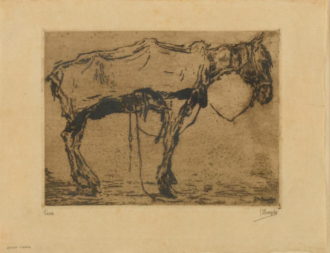 De Bruyckere J., 'Paria', 1906, etching, E.A., 14,8 x (1 of 5)