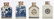 Eight Chinese blue and white and famille rose decorated - 8