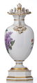A late 19th - early 20thC Berlin porcelain vase, - 3