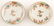 A pair of Chinese relief famille rose and gilt cups and - 6