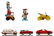 A various lot of vintage tin wind up toys, containing a - 4