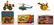 A various lot of vintage tin wind up toys, containing a - 7