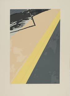 Koen van den Broek (1973), 'Yellow Non Stop', 50 x 75: Koen van den Broek (1973), 'Yellow Non Stop', 50 x 75 cmvan den Broek K., 'Yellow Non Stop', silkscreen, N° III/V, 73,5 x 95,9 cmProvenance: an important Belgian contemporary art collection.Is poss