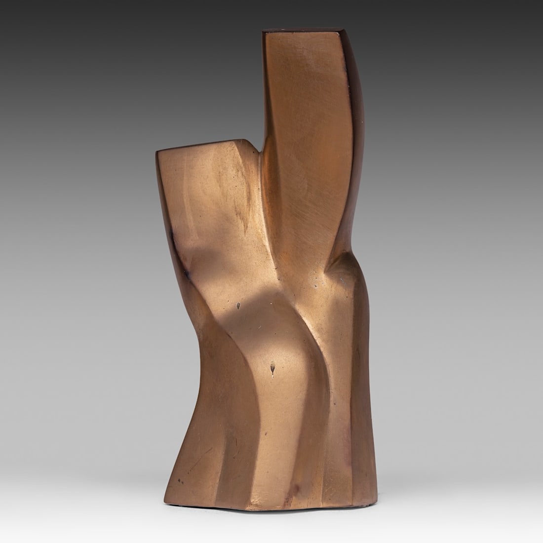 Pol Spilliaert (1935-2023), 'Pieta', unfinished bronze 21 cm. (8.2 in.): Pol Spilliaert (1935-2023), 'Pieta', unfinished bronzeJaak Fontier, 'Pol Spilliaert', Drukkerij Lannoo NV, Tielt, 2005, p. 76, p. 78 (other versions)Is possibly subject to the Artist's Resale Right /