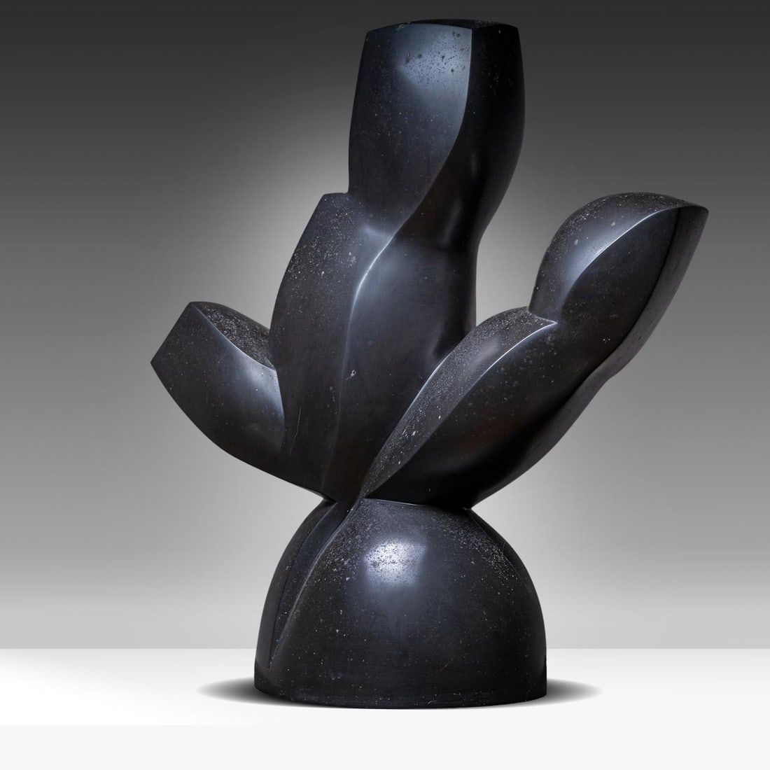 Pol Spilliaert (1935-2023), 'De schommel', Belgian black marble of Golzinne, 1996-2002 60 x 43 x 22: Pol Spilliaert (1935-2023), 'De schommel', Belgian black marble of Golzinne, 1996-2002Monography:Jaak Fontier, 'Pol Spilliaert', Drukkerij Lannoo NV, Tielt, 2005, p. 75, 76, 108, 114, 129Is possibly s