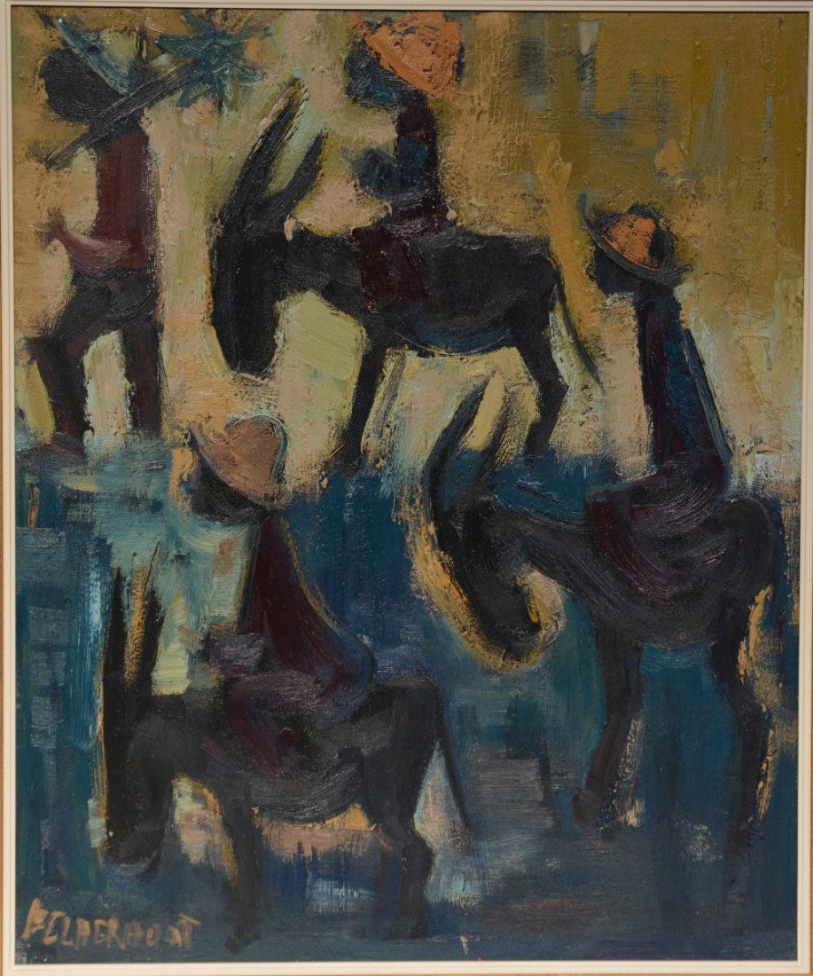 Claerhout F., untitled, oil on board, 76 x 91 cm (1 of 1)