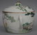 A rare Chinese polychrome teapot, one side decorated - 4
