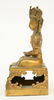 A Chinese gilt and polychrome decorated Buddha, - 2