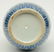A Chinese blue and white and relief decorated vase, - 6