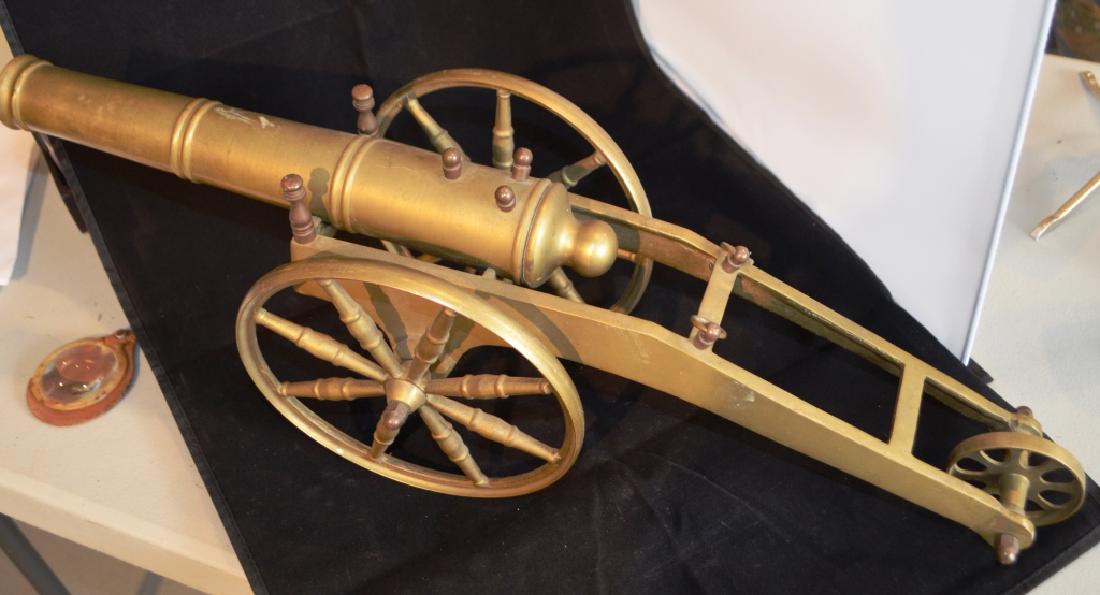 Heavy Brass Cannon 2 Foot Long (1 of 3)
