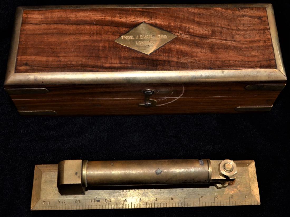 Antique Brass Spirit Level 1870 (1 of 6)