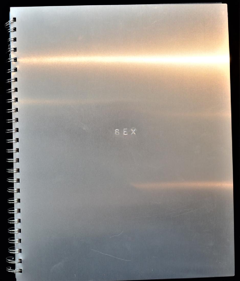 Madonna Sex Book and CD 1st Edition. Silver Envelope: 1st Edition. Silver Envelope. In excellent Condition. Opened. CD is sealed.