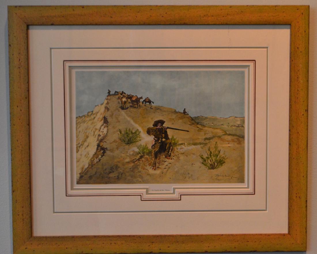 Lot of Two Remington Period Prints (1 of 4)