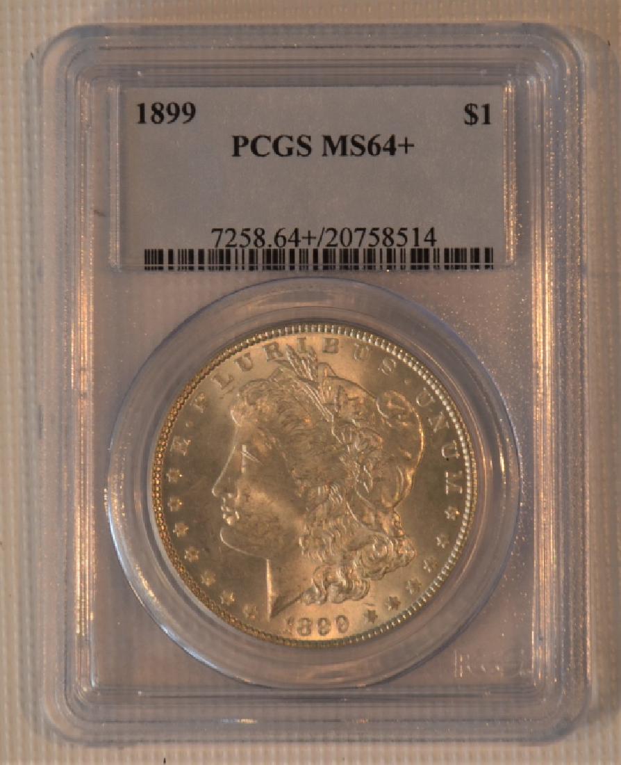 1899 Morgan Silver Dollar MS64+ (1 of 4)