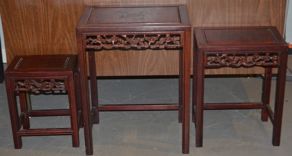Wooden Nesting Tables (1 of 6)